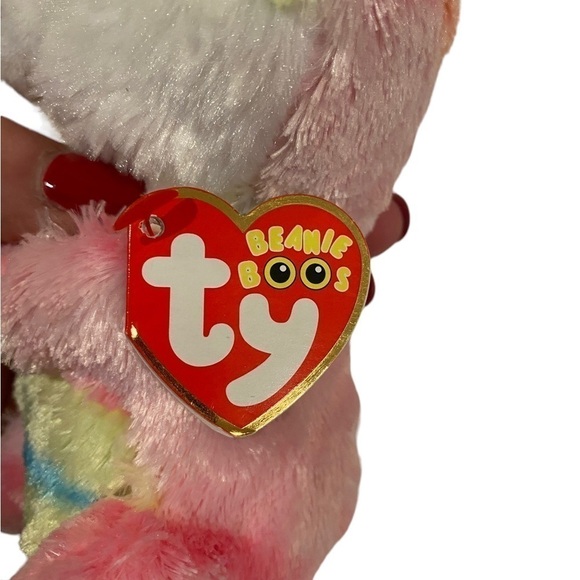 Easter 2017 Ty Silk Beanie Boo Lollipop Multi Color Stuffed Animal. - Picture 8 of 16